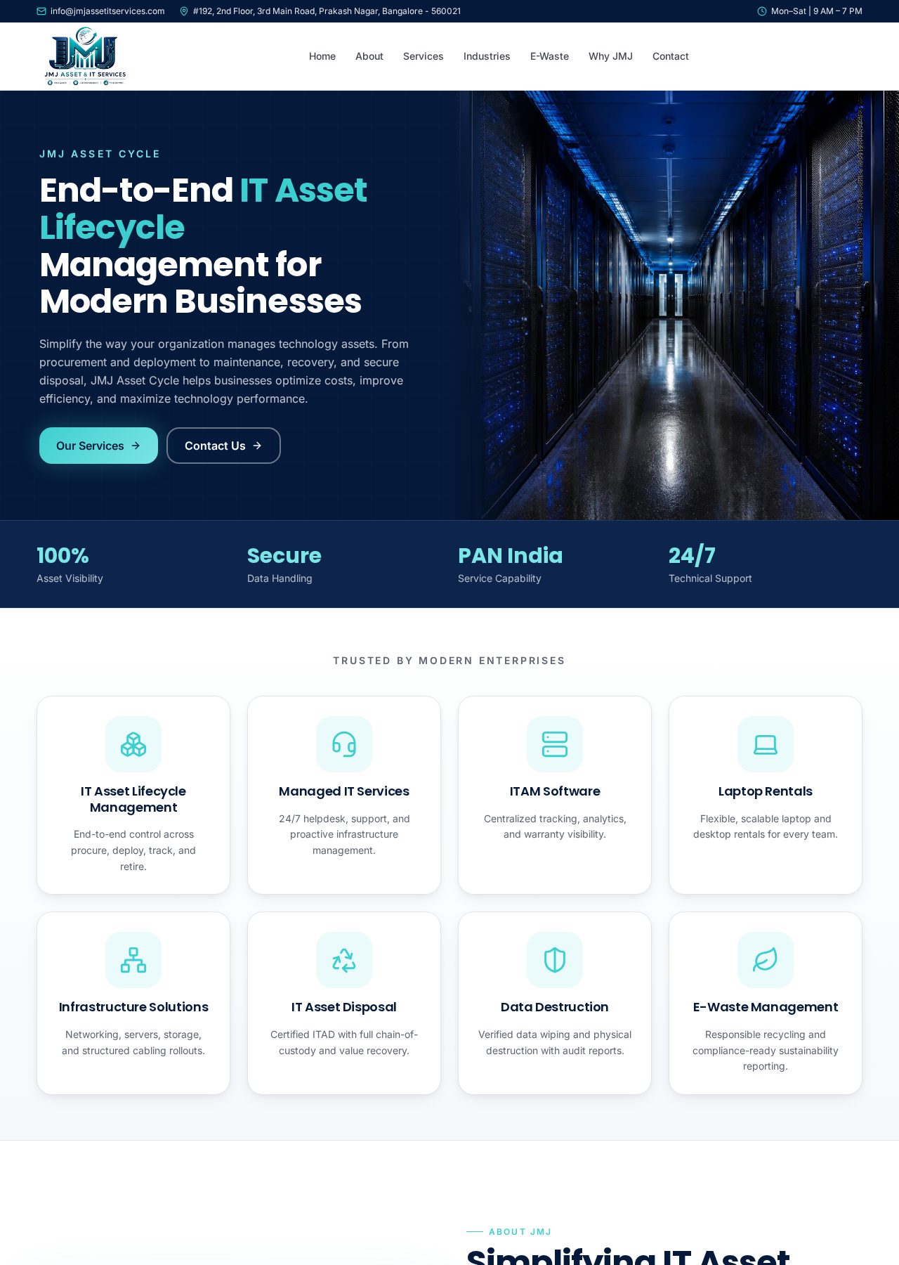 IT asset lifecycle services for modern businesses